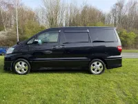 Used Toyota Alphard 159 HP (116 kW) 2006 Black MPV