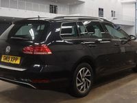 Used VW Golf VII Match 115 HP (84 kW) 2019 Deep black pearl Estate