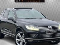 Used VW Touareg R-line Plus 262 HP (192 kW) 2017 Black SUV