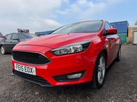 Used Ford Focus Zetec 125 HP (91 kW) 2015 Red Hatchback