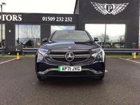 Used Mercedes EQC400 AMG line 300 kW (408 HP) 2022 Blue SUV