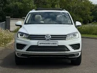 Used VW Touareg R-line Plus 262 HP (192 kW) 2017 White SUV