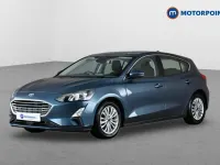 Used Ford Focus Titanium 125 HP (91 kW) 2019 Blue Hatchback