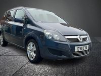 Used Vauxhall Zafira 140 HP (102 kW) 2011 Blue MPV