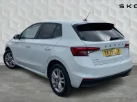 Used Skoda Fabia SE L 113 HP (83 kW) 2026 Moon white metallic Hatchback