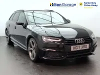 Used Audi A4 Black Edition 150 HP (110 kW) 2017 Black Estate