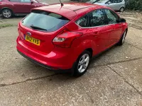 Used Ford Focus Zetec 2012 Red Hatchback