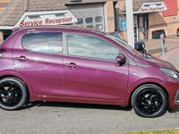 Used Peugeot 108 Allure 82 HP (60 kW) 2017 Mauve/purple Hatchback