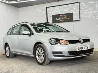 Used VW Golf VII SE 122 HP (89 kW) 2014 Silver Estate