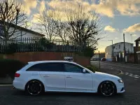 Used Audi A4 2009 White Estate