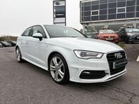 Used Audi A3 S-Line 110 HP (80 kW) 2015 White Hatchback