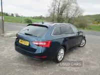 Gebraucht Skoda Superb SE Technology 150 PS (110 kW) 2022 Blau Kombi