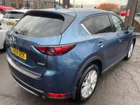Second-hand Mazda CX-5 Inclusive 150 CP (110 kW) 2018 Albastru SUV