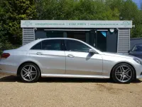 Gebraucht Mercedes E350 AMG Line Premium 258 PS (189 kW) 2015 Silber Limousine