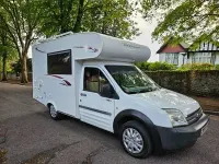 Second-hand Ford Transit Connect 110 CP (80 kW) 2007 Alb Monovolum