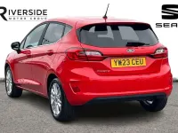 Used Ford Fiesta Titanium 100 HP (73 kW) 2023 Race red metallic Hatchback