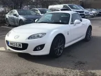 Used Mazda MX5 Edition 160 HP (117 kW) 2012 White Cabriolet