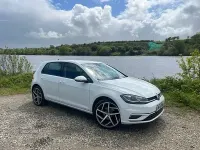 Used VW Golf VII Edition 115 HP (84 kW) 2019 White Hatchback