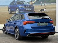Used Skoda Octavia vRS 265 HP (194 kW) 2025 Race blue metallic Estate