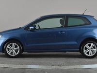 Used VW Polo Edition 90 HP (66 kW) 2017 Blue Hatchback