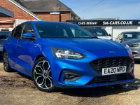 Used Ford Focus ST-Line X 2020 Blue Hatchback