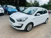 Used Ford Ka Plus Zetec 85 HP (62 kW) 2018 White Hatchback