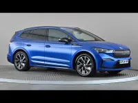 Used Skoda Enyaq iV SportlinePlus 210 kW (286 HP) 2024 Blue SUV