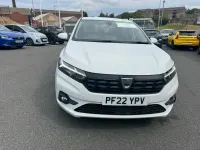 Used Dacia Sandero Comfort 91 HP (66 kW) 2022 White Hatchback