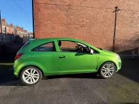 Begagnad Vauxhall Corsa 2014 Grön Halvkombi