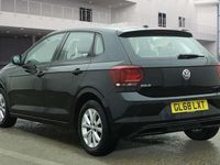 Used VW Polo SE 95 HP (69 kW) 2019 Black Hatchback