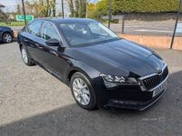 Used Skoda Superb SE 150 HP (110 kW) 2021 Black Hatchback