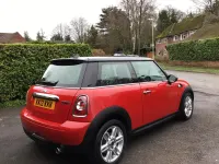Usado Mini Cooper Hatch 2012 Rojo Utilitario