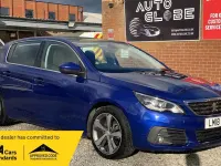 Gebraucht Peugeot 308 Allure 130 PS (95 kW) 2018 Blau Kleinwagen