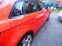 Begagnad Audi A3 Sport 2015 Röd Halvkombi