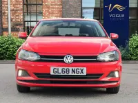 Used VW Polo SE 65 HP (47 kW) 2018 Red Hatchback
