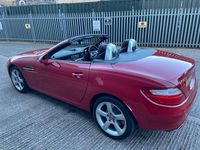 Used Mercedes SLK200 2011 Red Cabriolet