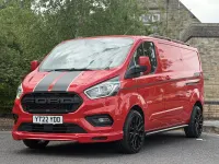 Used Ford Transit Custom Limited 130 HP (95 kW) 2022 Red Van
