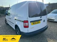 Used VW Caddy 102 HP (75 kW) 2011 White MPV