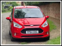 Used Ford B-MAX Titanium 105 HP (77 kW) 2014 Red MPV