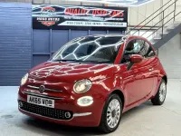 Used Fiat 500 Lounge 69 HP (50 kW) 2015 Red Hatchback