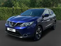 Used Nissan Qashqai N-Connecta 115 HP (84 kW) 2016 Blue SUV