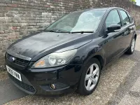 Used Ford Focus Zetec 2009 Black Hatchback
