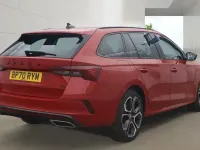 Used Skoda Octavia vRS 245 HP (180 kW) 2021 Red Estate
