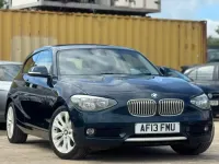 Usado BMW 114 2013 Azul Utilitario