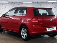 Used VW Golf VII Match 105 HP (77 kW) 2015 Red Hatchback