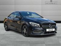 Used Mercedes CLA180 AMG line 122 HP (89 kW) 2017 Black Sedan