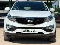 Used Kia Sportage 115 HP (84 kW) 2014 White SUV