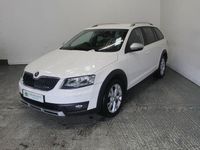 Used Skoda Octavia Scout 4x4 2017 White Estate