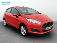 Used Ford Fiesta Zetec 82 HP (60 kW) 2014 Red Hatchback