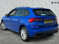 Used Skoda Kamiq 95 HP (69 kW) 2021 Energy blue SUV